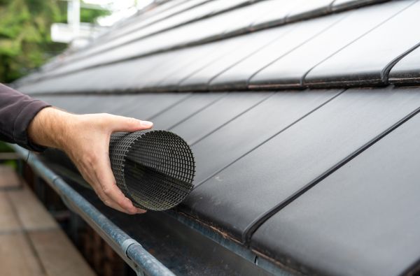 Gutter Mesh Installation in Newton